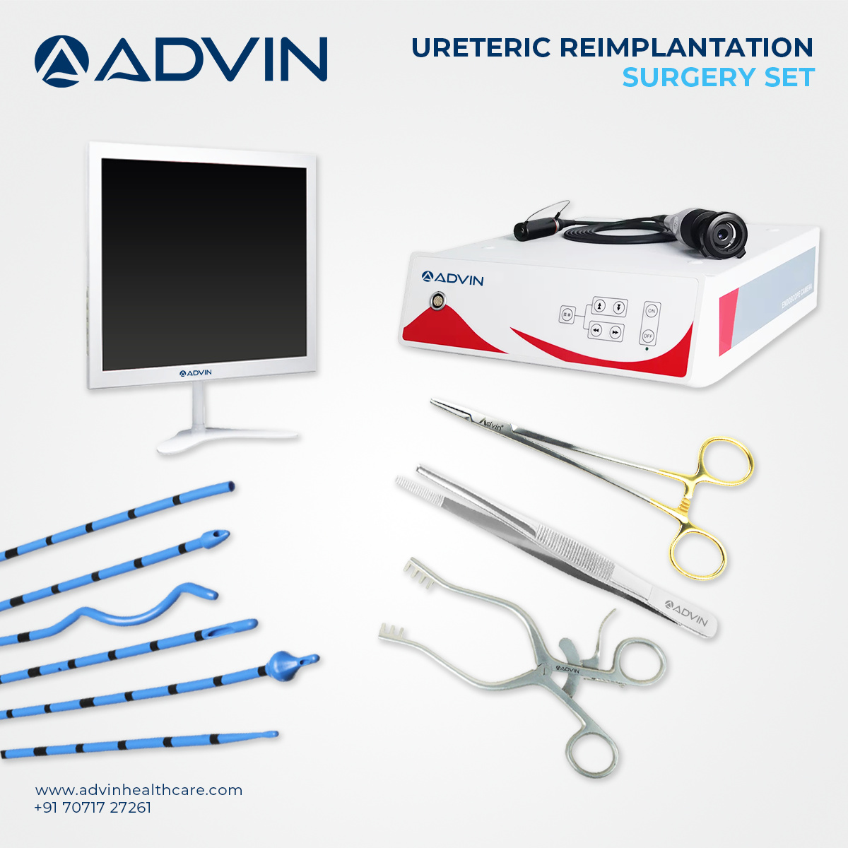 Ureteric Reimplantation Set