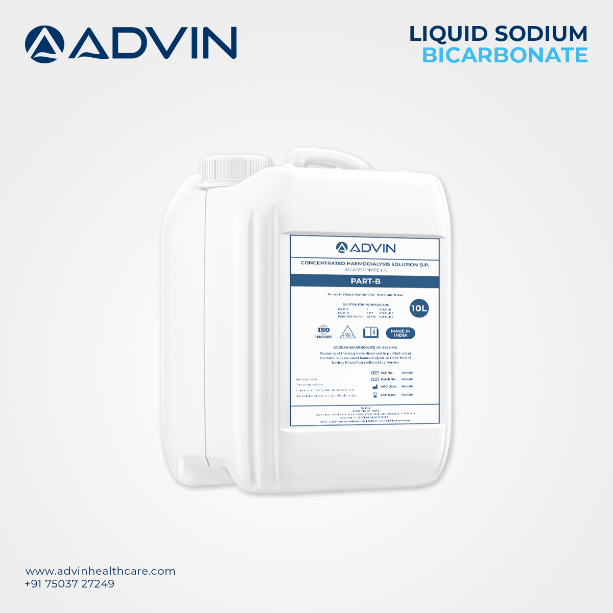 Liquid Sodium Bicarbonate For Dialysis